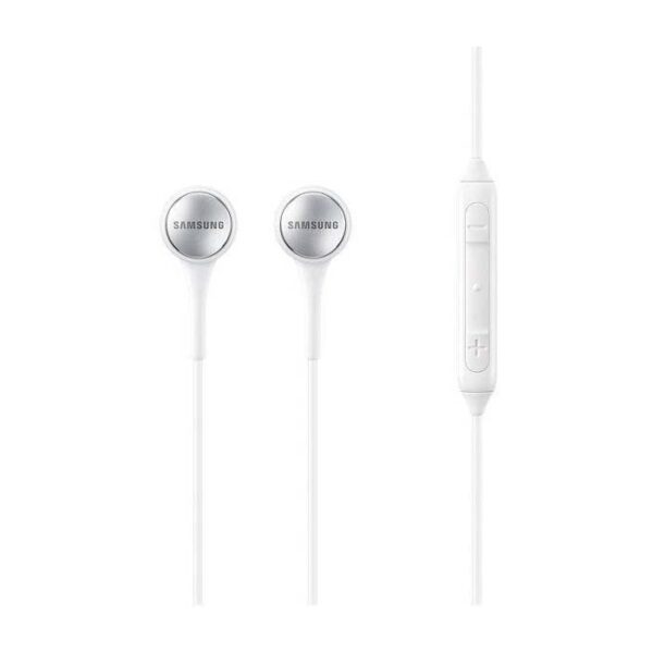 Samsung Stereo In-Ear Tangle Free Headset IG935 with Mic - White