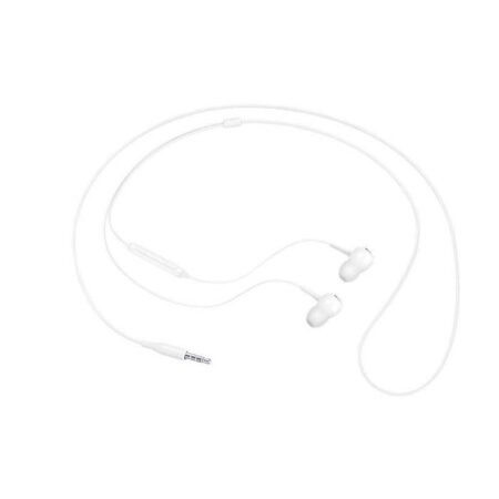 Samsung Stereo In-Ear Tangle Free Headset IG935 with Mic - White