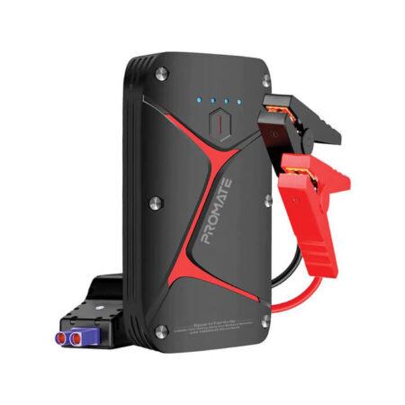 Promate 1200A/12V Heavy Duty Car Battery Booster with 16000mAh PowerBank
