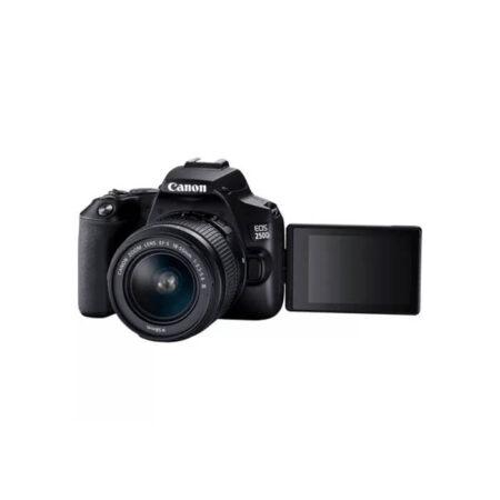 Canon EOS 250D, Black + EF-S 18-55mm f/3.5-5.6 III + EF 75-300mm f/4-5.6 III Lens